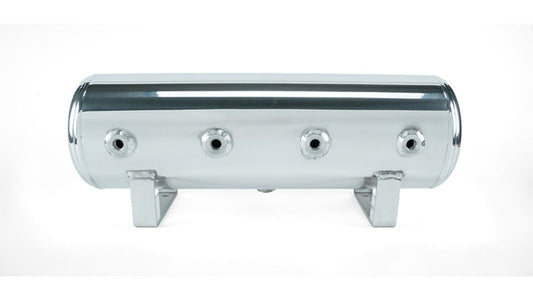 Air Lift 2.5 Gal. Polished Tank w/ Viair 444b Blk Compressor (Incl. Fittings & Mounting Hardware) 27805