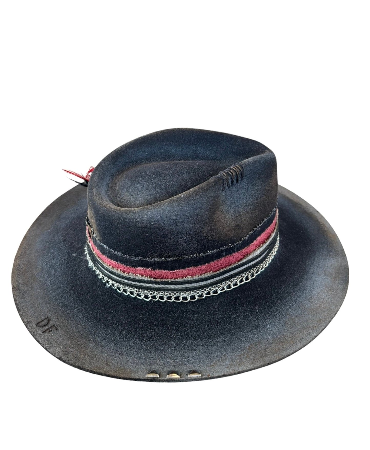 Black Custom Diesel Freak western Hat