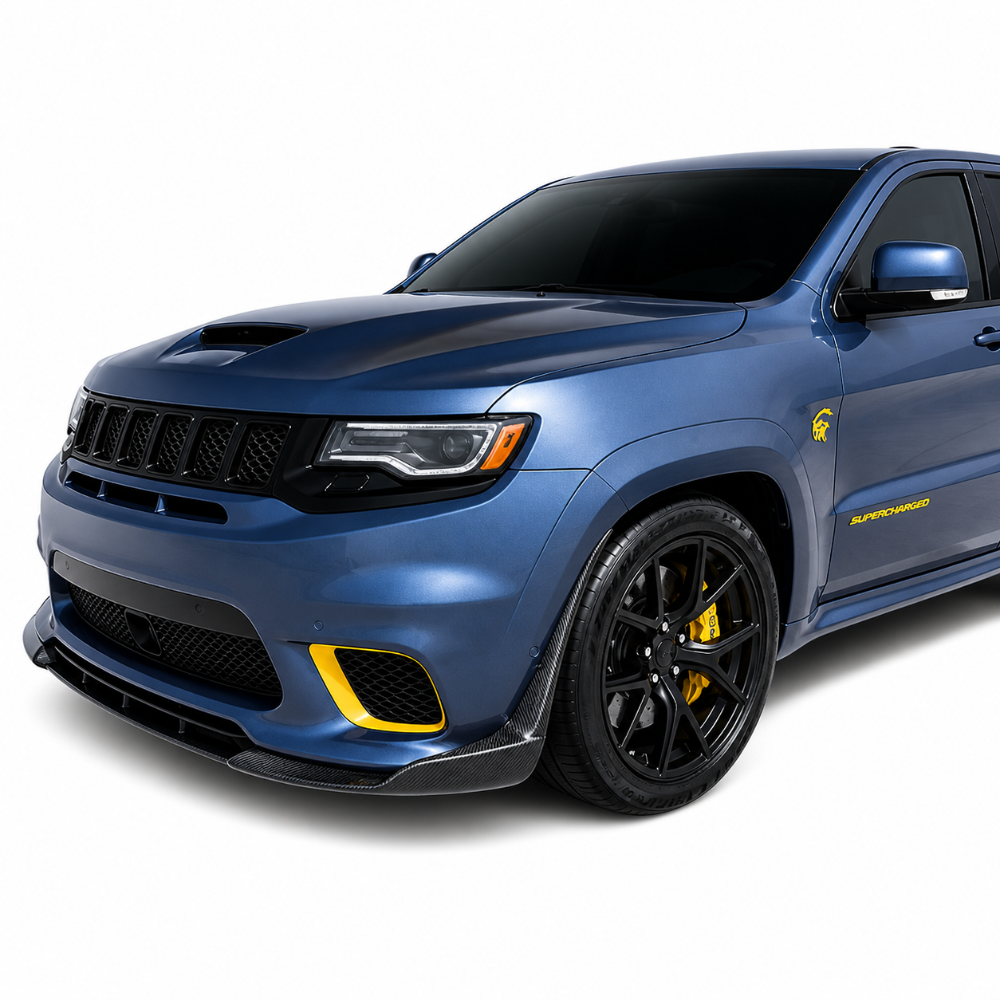 2017-2021 Jeep Grand Cherokee Track Demon Carbon Fiber Front Lip