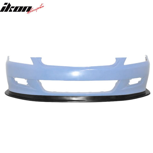 2006-2007 Honda Accord Coupe MDA Style Unpainted Front Bumper Lip PU