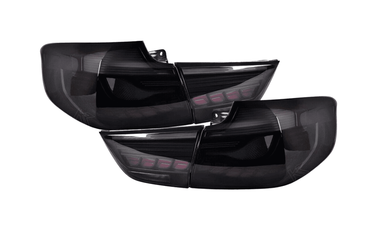 BMW 3-Series F34 Gran Turismo (GT) Red /or/ Smoke GTS OLED Style Tail Lights 2012-2016
