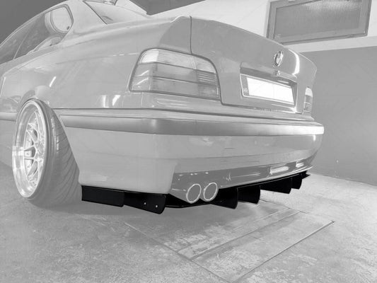 BMW E36 Precision Aluminum Diffuser V1 (1992-1999)