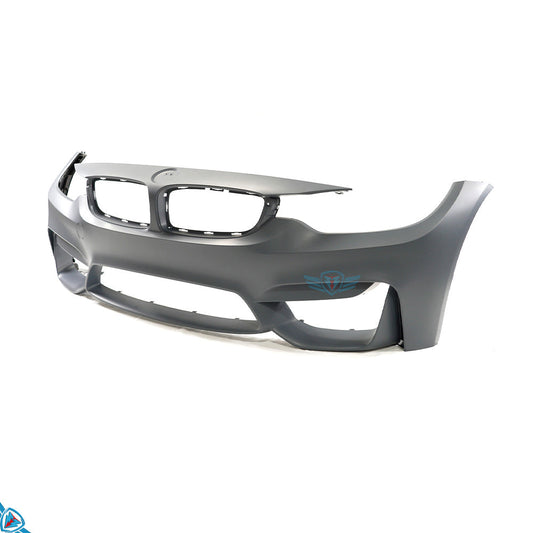 2014-2020 BMW M3 (F80) & M4 (F82/F83) Euro Spec Polypropylene Front Bumper Panel | E3Tuning