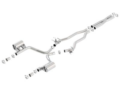 EXHAUST SYSTEM CATBACK SS DUAL