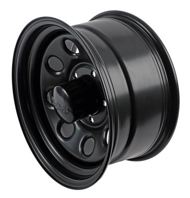WHEEL STEEL MATTE BLACK 16X8
