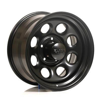 WHEEL STEEL MATTE BLK 17X9