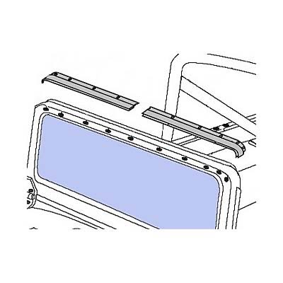 WINDSHIELD CHANNEL BLACK
