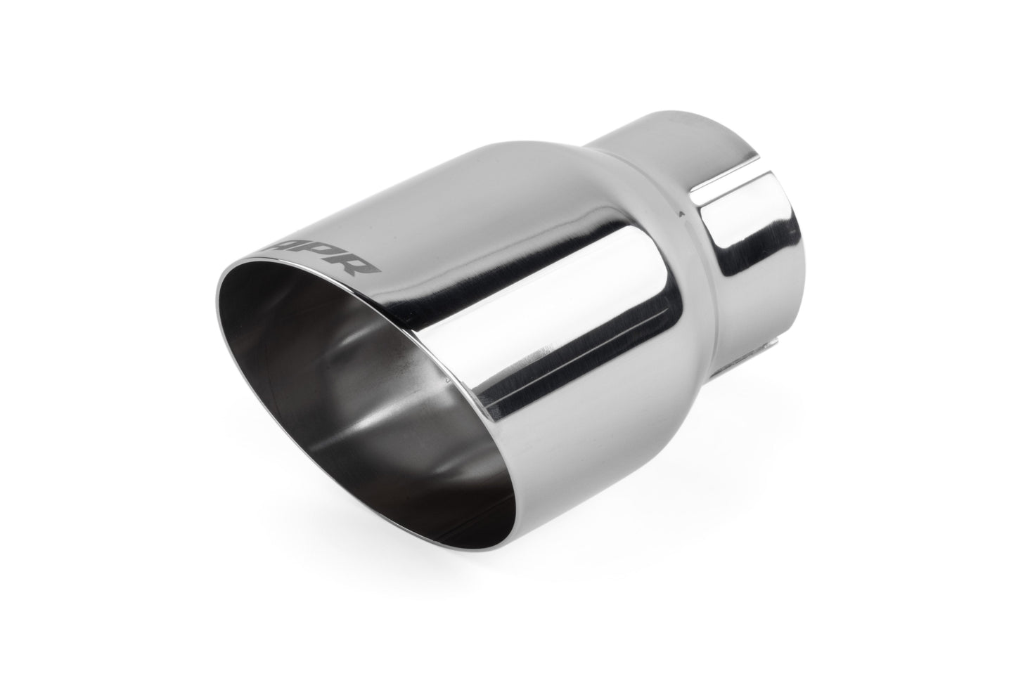 APR Single-Walled 3.5" Slash-Cut Tips (Polished Silver) - Set of 2