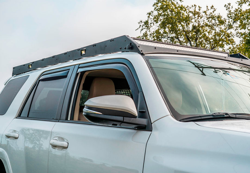 Cali Raised LED Cali Raised 10-24 Toyota 4Runner Premium Roof Rack - No Light Bar/Led Light Bar - Cut Outs Only CR2834