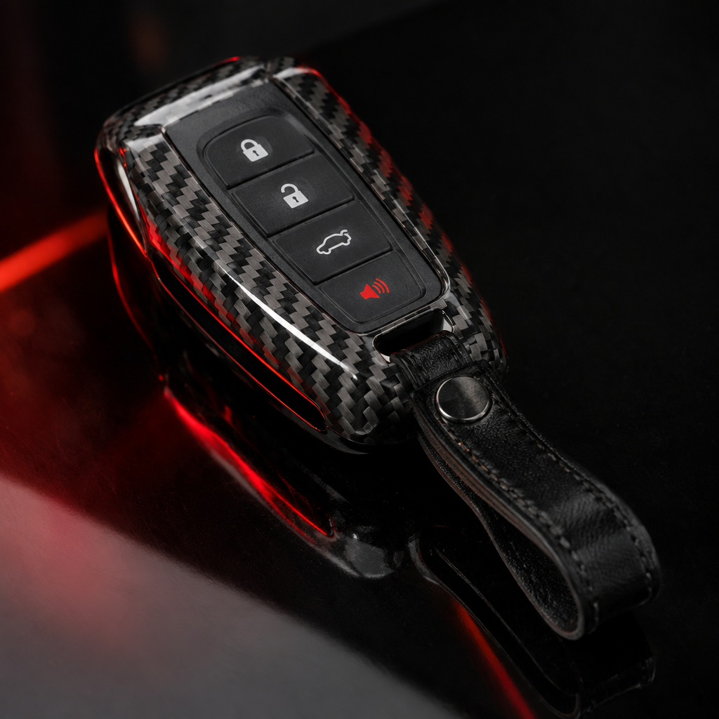 Carbon Fiber Key Fob Cover