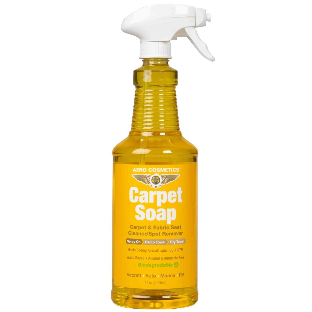 Carpet Soap 32 Fl. oz - Carpet & Fabric Seat Cleaner/Spot Remover