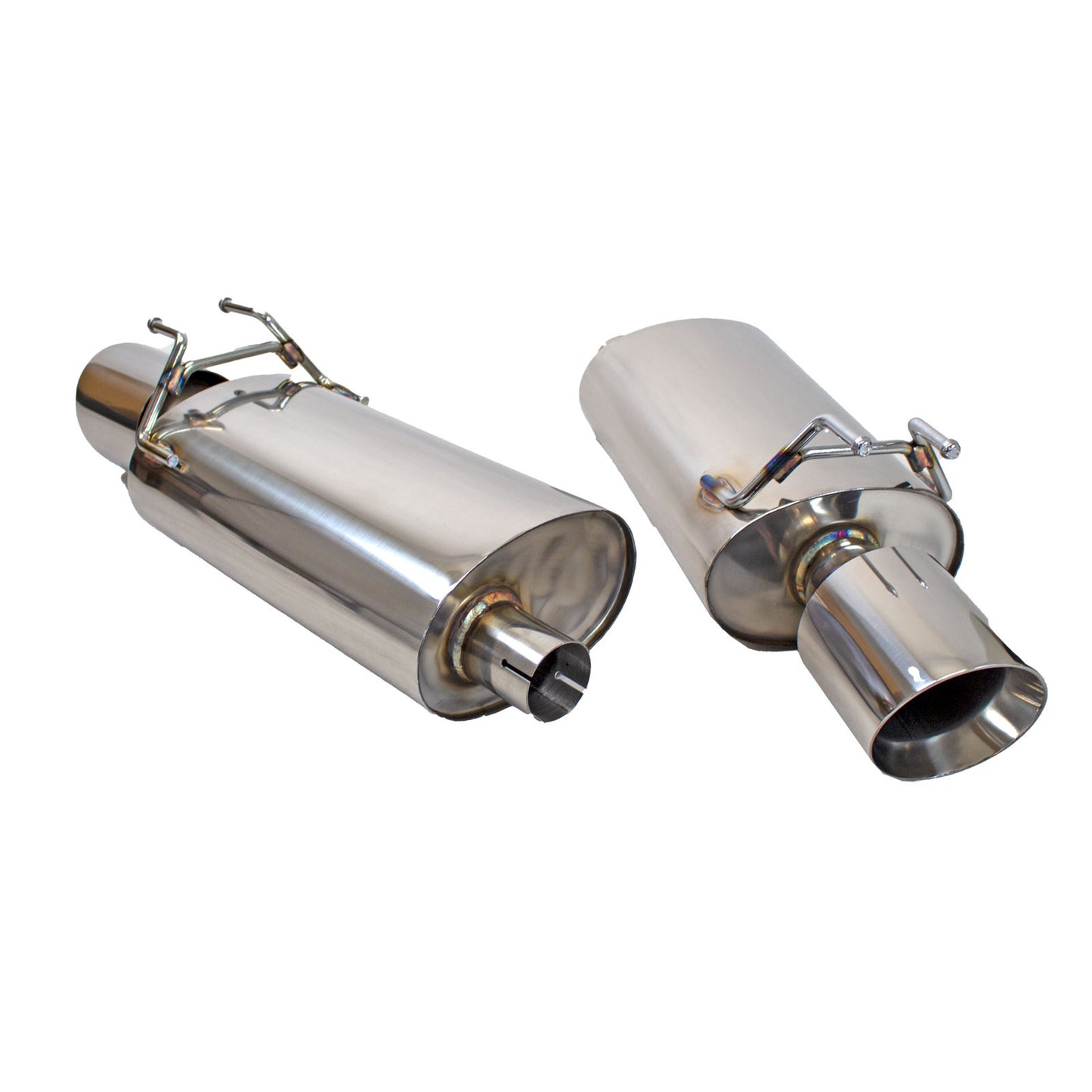 REV9 Cat-back FlowMaxx Stainless Dual Exhaust Kit for Honda Accord Sedan L4-2.4L 2013-17