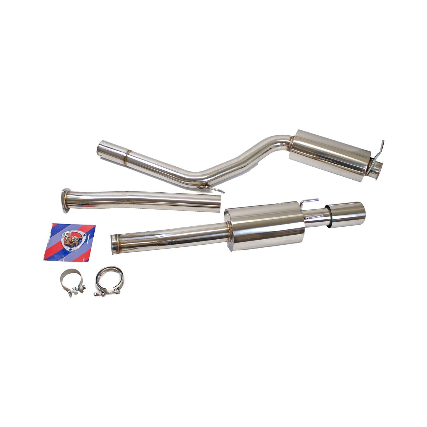 REV9 Cat-back FlowMaxx Stainless Race Spec Exhaust Kit for Honda Civic Si (FB6/FG4) 2012-15 (3" pipe)