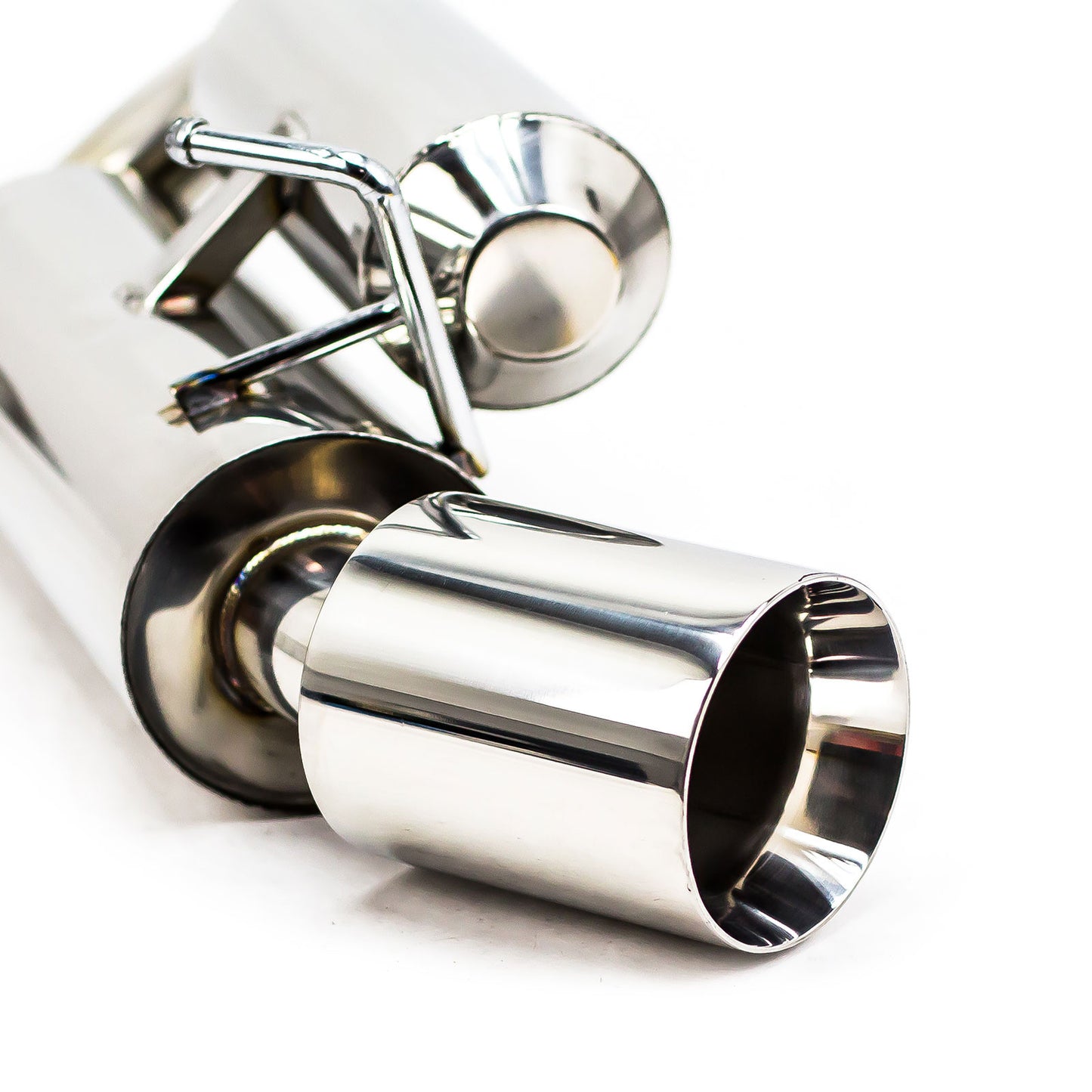 REV9 Nissan 370Z (Z34) 2009-20 Stainless Steel Dual Cat-Back Exhaust with Double Walled Muffler Tip