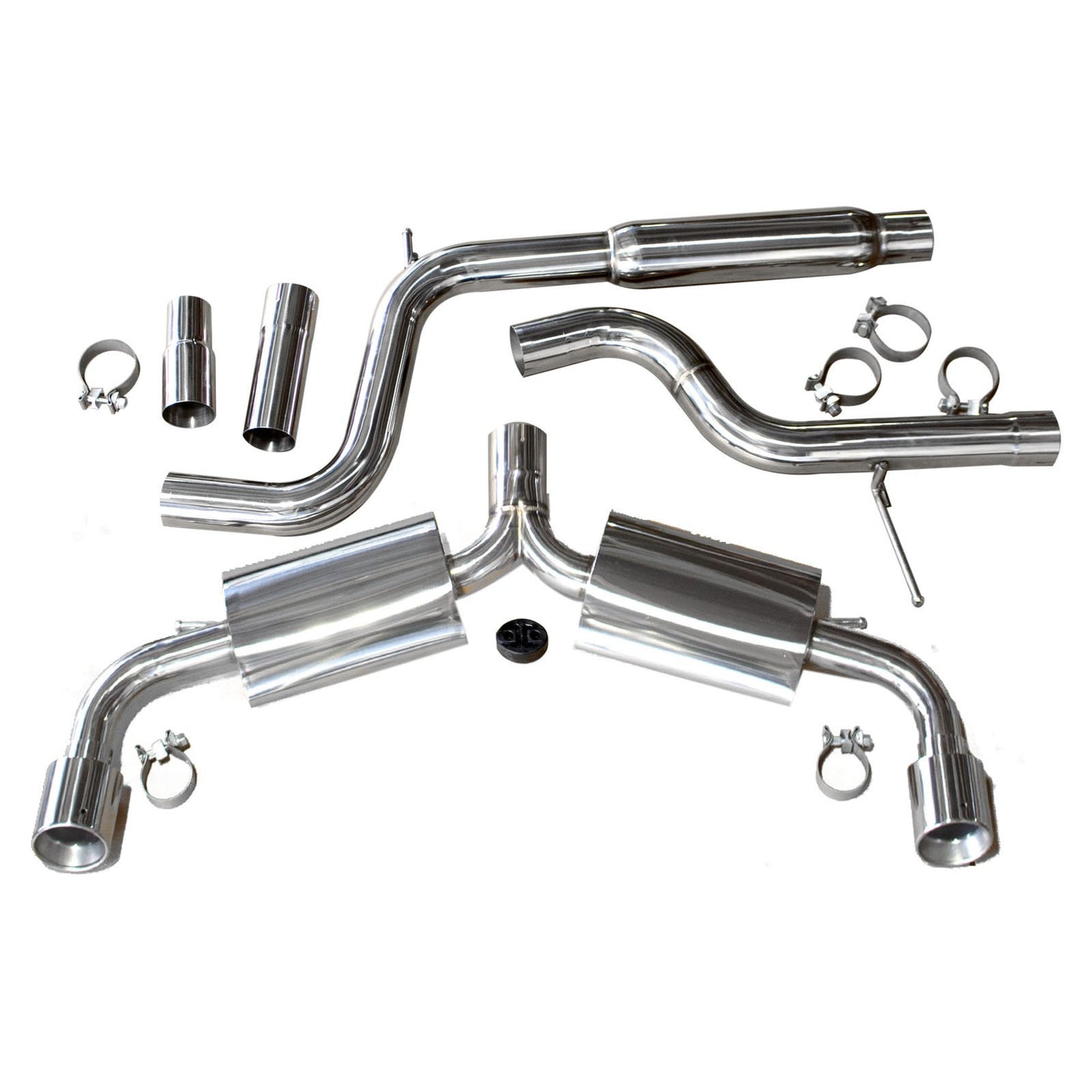REV9 Cat-Back FlowMaxx Stainless Steel Exhaust Kit for Volkswagen Golf GTI MK8 2022-23 2.0L Turbocharged
