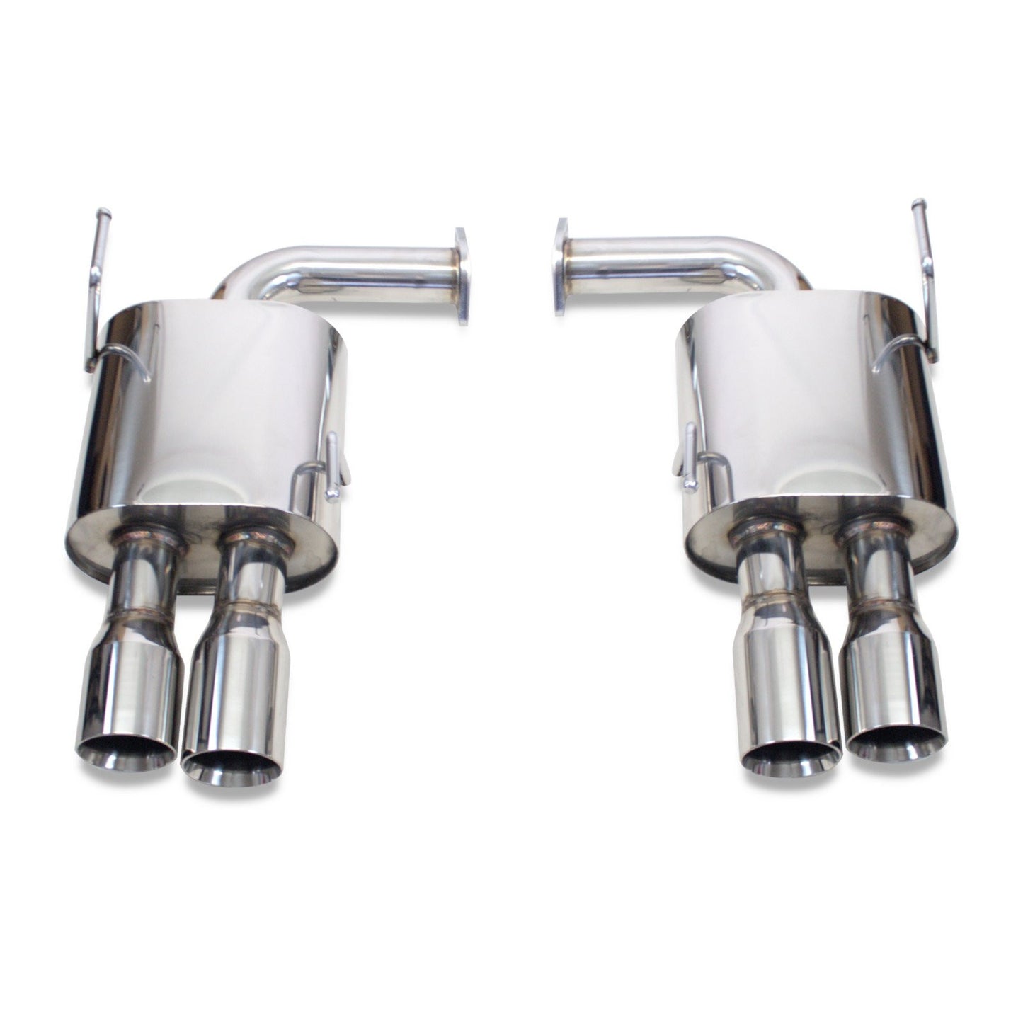 REV9 Subaru Impreza WRX / STI Sedan (GVB) 2011-2014 FlowMaxx Stainless Cat-Back Quad-Tip Exhaust System