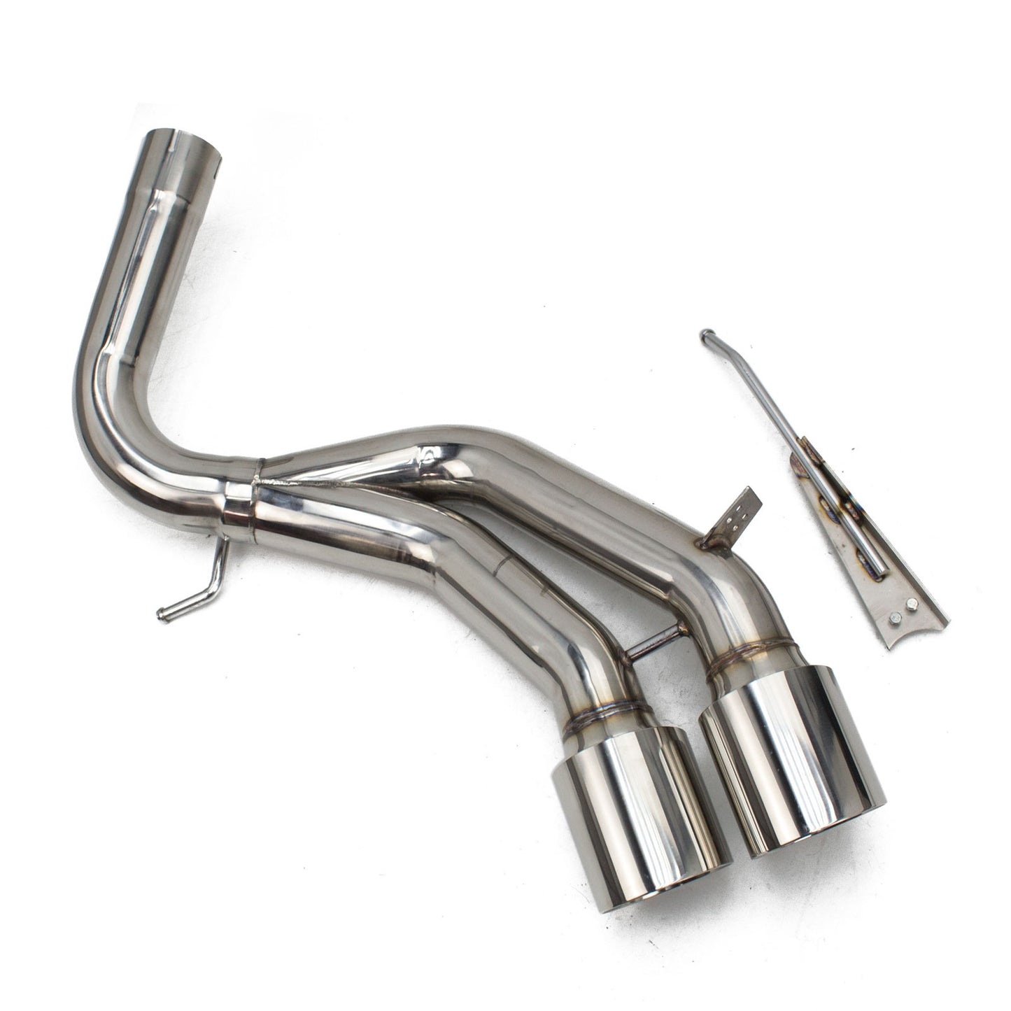 REV9 Ford Focus ST 2013+ 2.0T Ecoboost FlowMaxx Stainless Steel Catback Muffler Delete Exhaust Kit, 3" Pipe