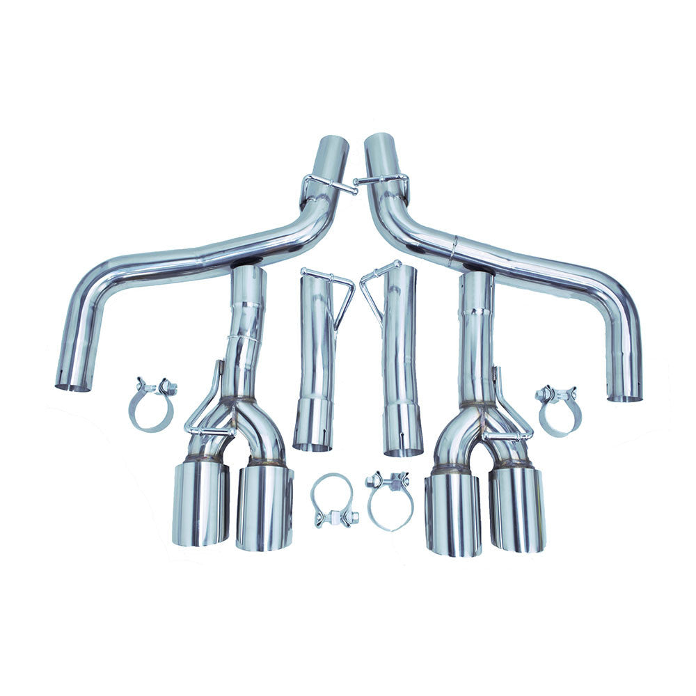 REV9 Cat-Back FlowMAXX Stainless Steel Race Spec Exhaust Kit for Dodge Challenger SXT V6 3.6L 2015-22