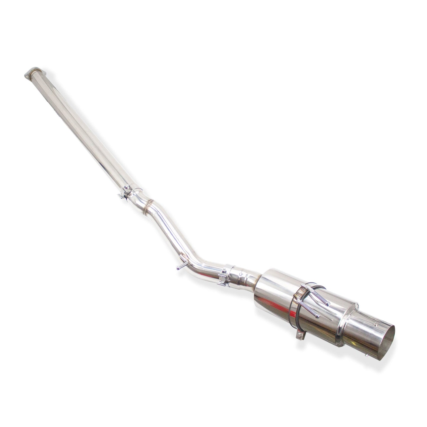 REV9 Single Exit Cat-Back Exhaust Kit, Stainless Steel, 3 Inch Pipe, Mitsubishi Evolution X 08-15