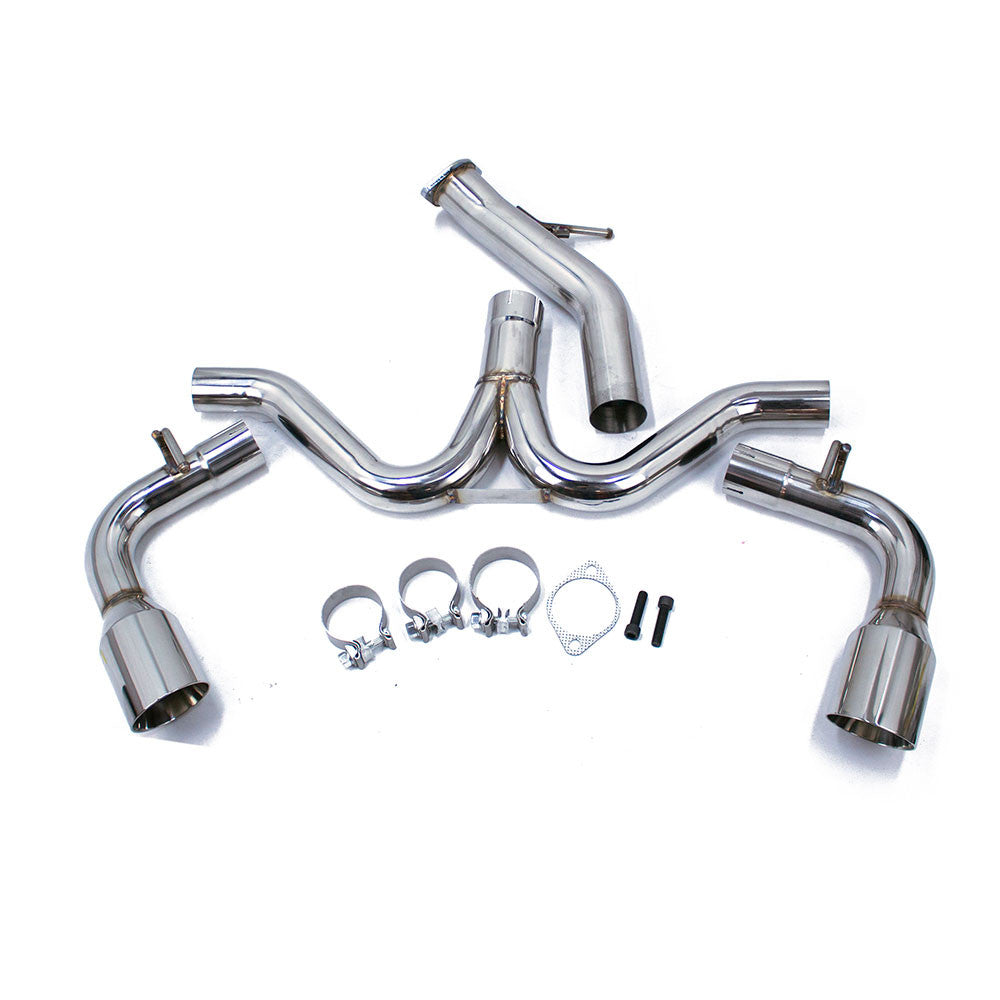 REV9 2018 Hyundai Elantra GT SPORT (PD) L4 1.6L FlowMAXX Stainless Steel Exhaust Kit, Free Flow Design