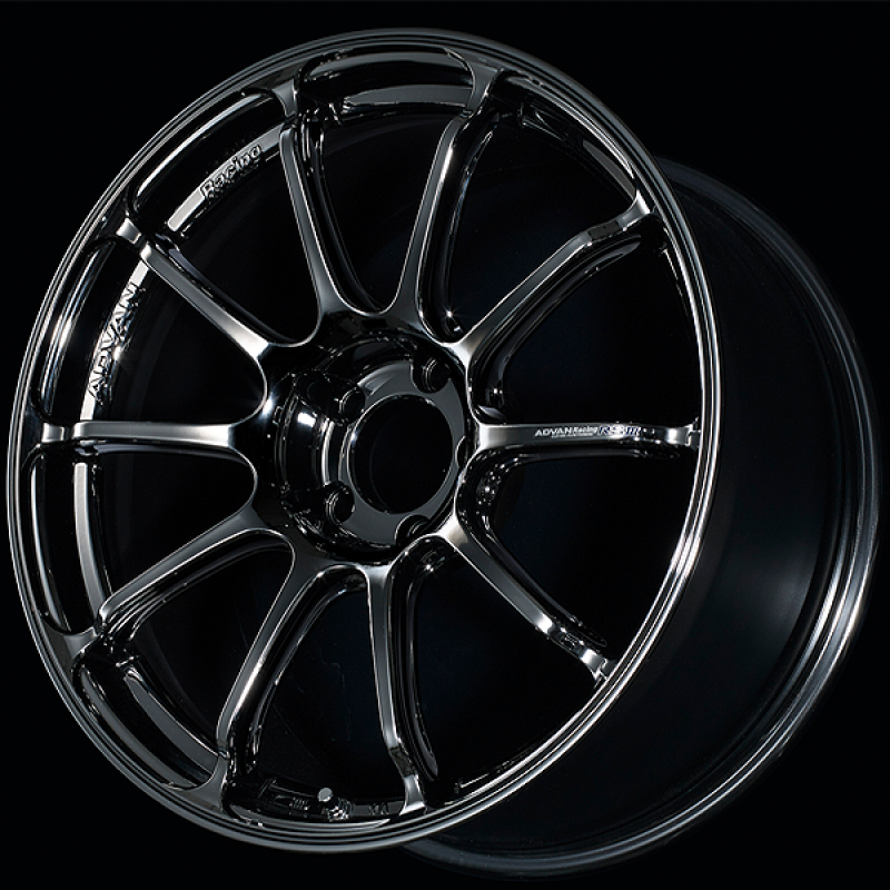 Advan RSIII 19x8.5 / +45 Offset / 5x112 / 66.5mm Bore / Black Chrome YA39H45MSBK