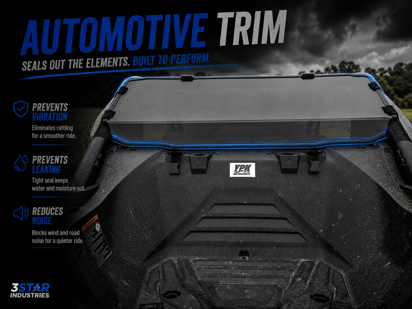 CFMoto ZForce Z10/Z10-4 Rear Windshield