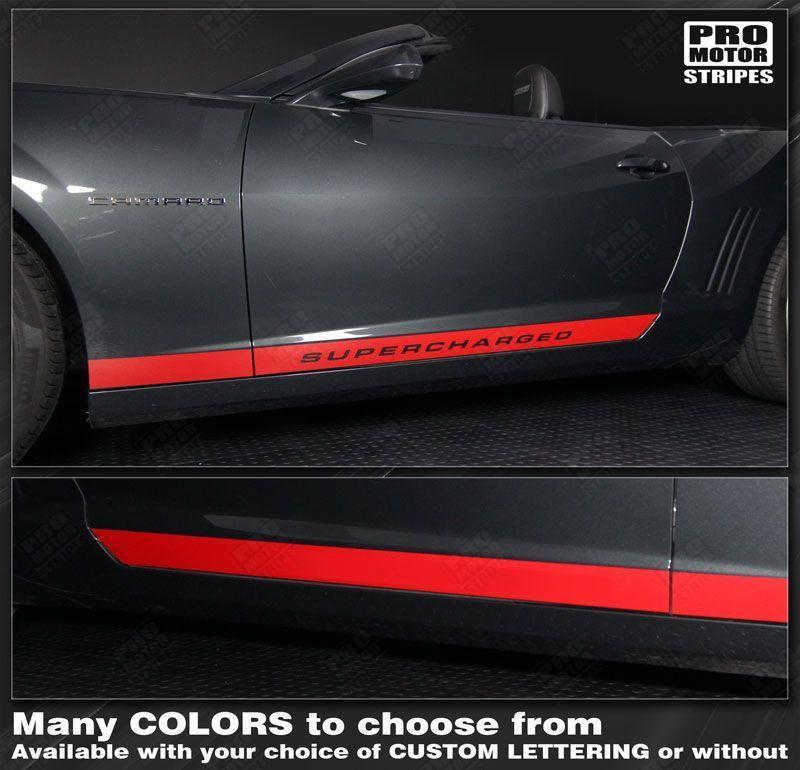 Chevrolet Camaro 2010-2024 Rocker Panel Side Stripes