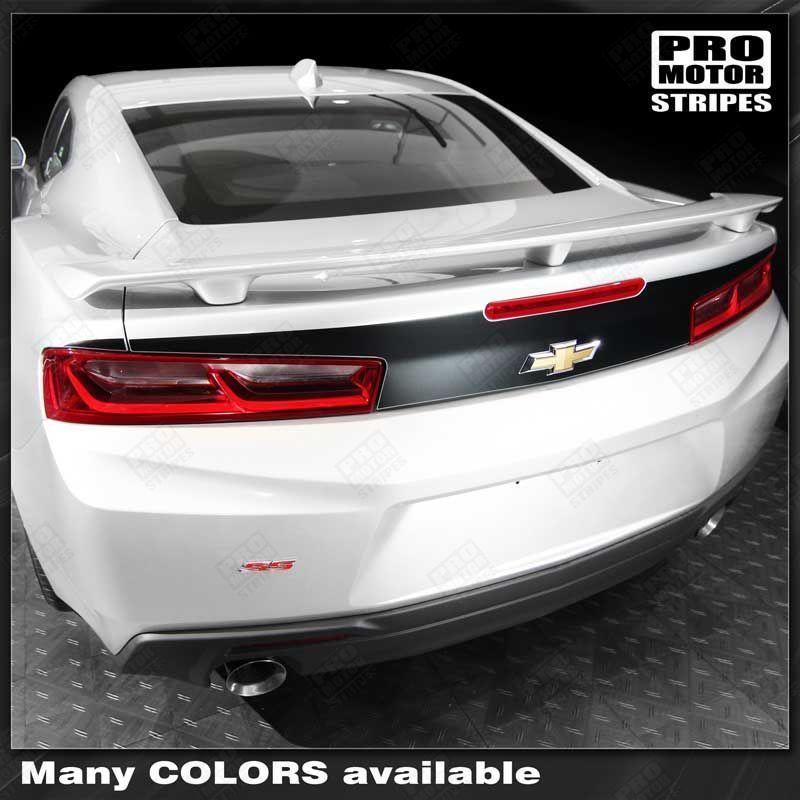 Chevrolet Camaro 2016-2024 Extended Rear Deck Blackout Decal