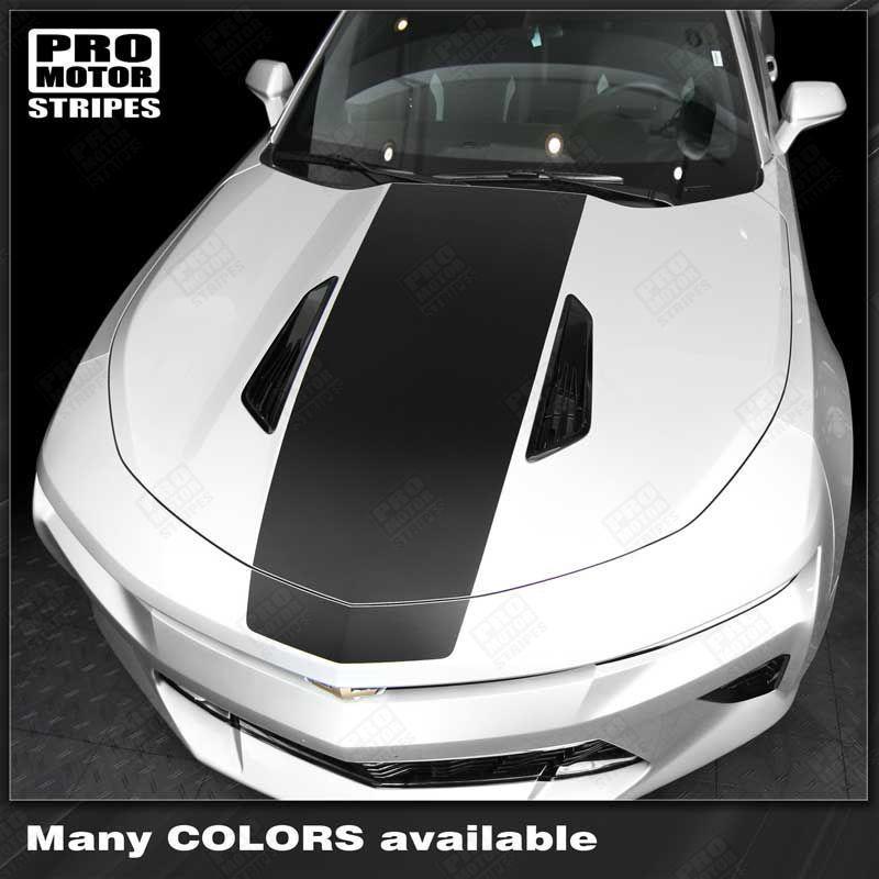 Chevrolet Camaro 2016-2024 Hood Accent Blackout Decal Stripe