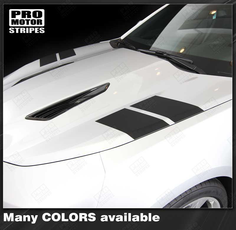 Chevrolet Camaro 2016-2024 Hood Hash Side Accent Stripes