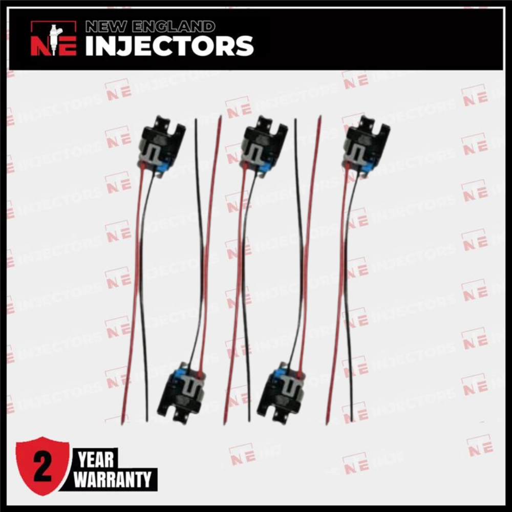 Set of 5 Delphi Fuel Injector Connectors Fits 04-07 12589465 GMC Canyon 3.7L