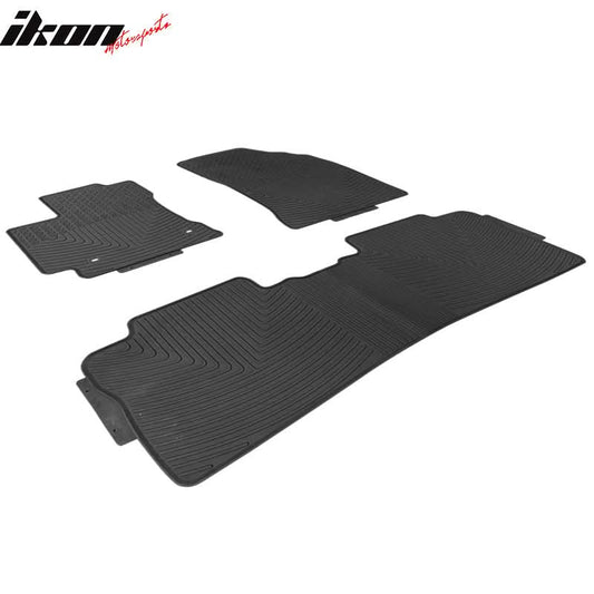 2014-2019 Toyota Corolla Latex Floor Mats Front Second Row