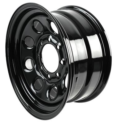 WHEEL BLACK SOFT 8 17X8