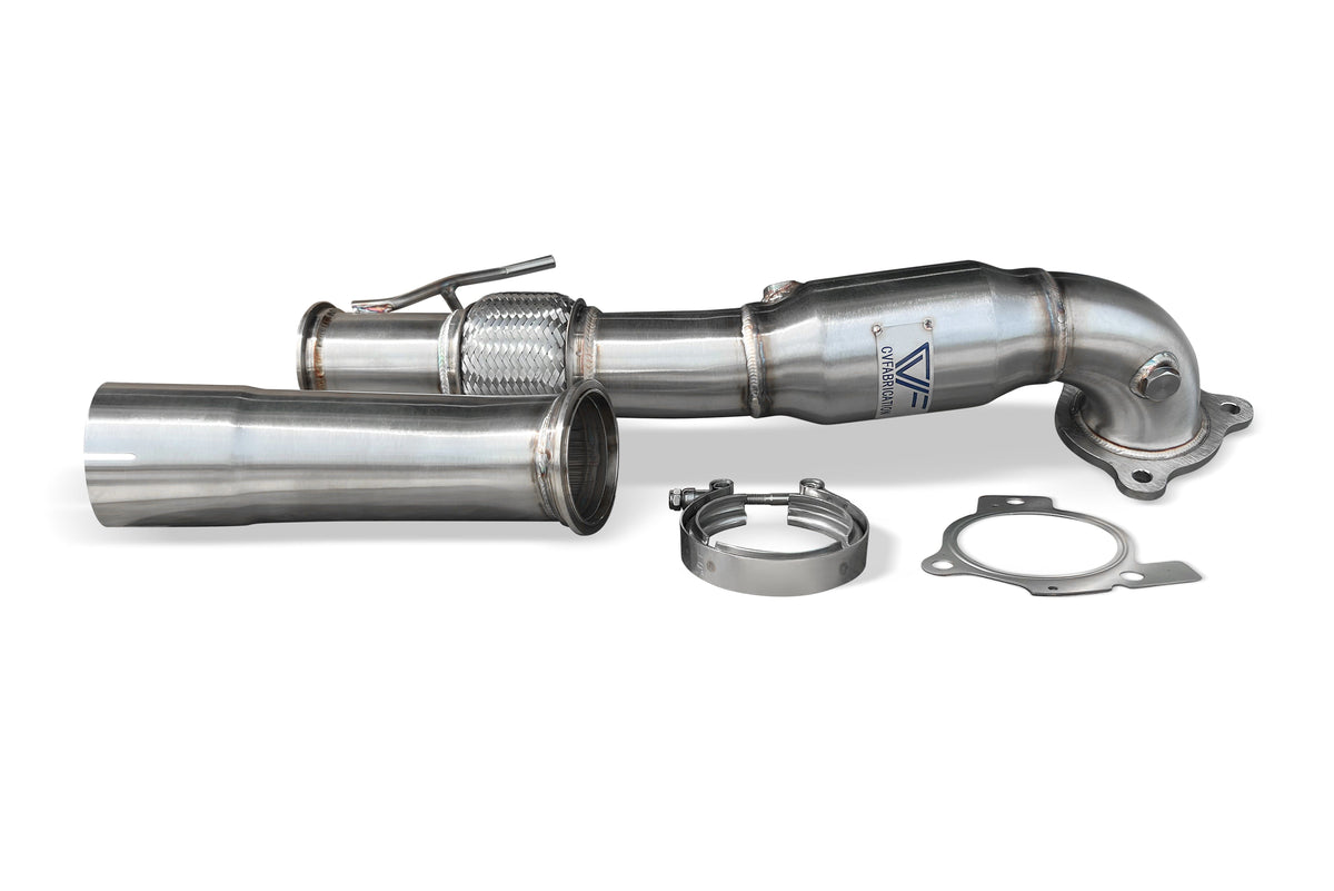 CVF 3" Stainless Steel Catted Downpipe (2022-2024 2.0L Ford Maverick; 2021-2025 2.0L Ford Bronco Sport; 2021-2022 2.0L Ford Escape)