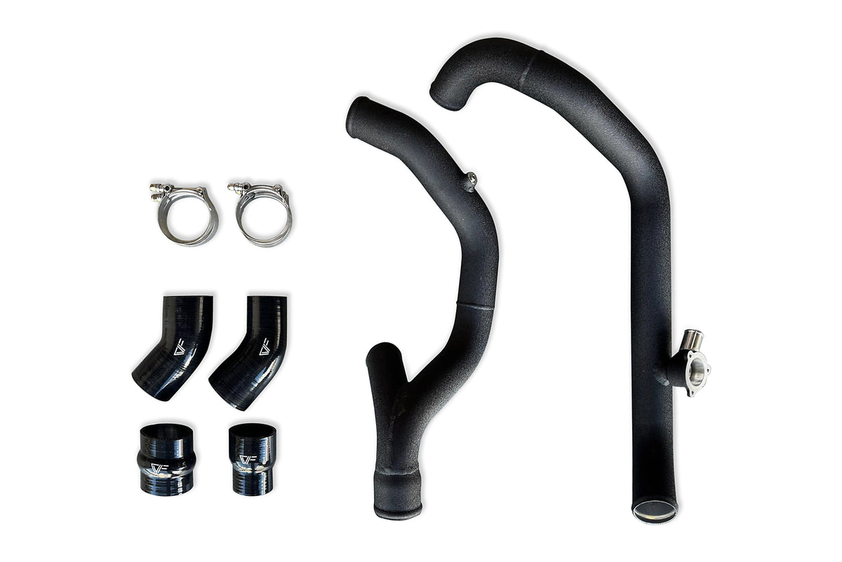 CVF Hot-side Aluminum Intercooler Pipe Kit V2 (2020-2021 3.0L Ford Explorer ST w/ OEM BPV)