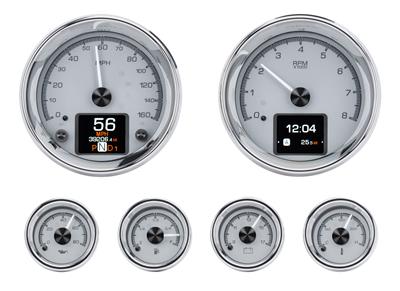 UNIVERSAL 6 GAUGE KIT SILVER F