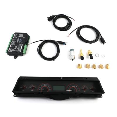 RED GAUGE CLUSTER