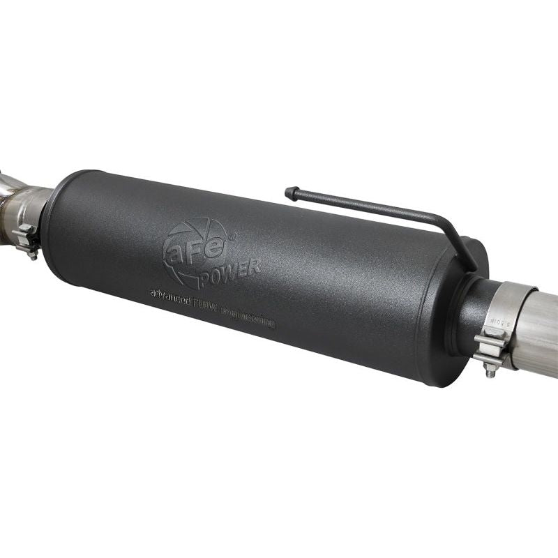 aFe MACH Force-Xp 3in to 3-1/2in 304 SS Cat-Back Exhaust w/Black Tip 17-18 Ford F-150 Raptor V6 3.5L