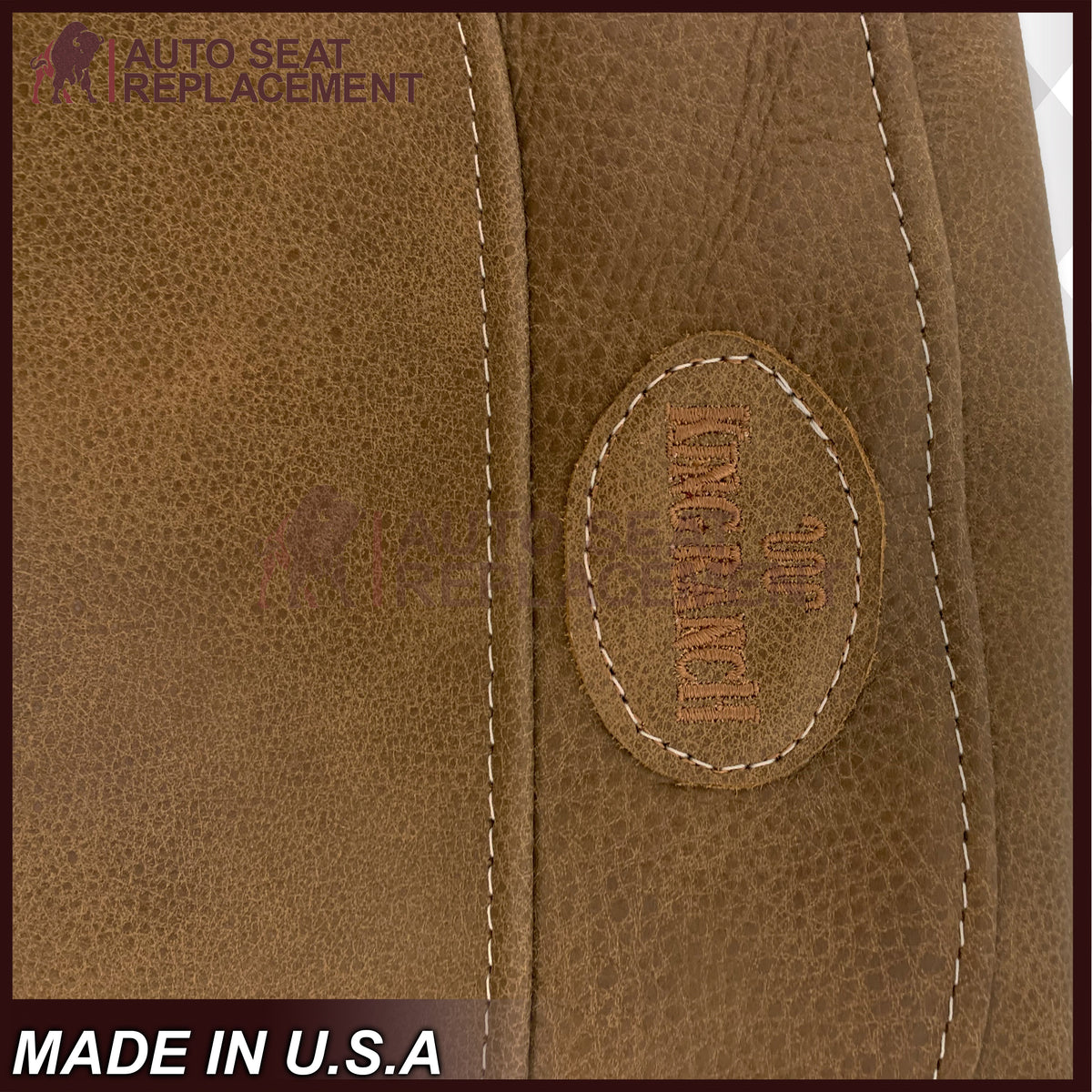 2001 2002 2003 Ford F150 King Ranch Center Console Lid Raw Cowhide GENUINE LEATHER Cover