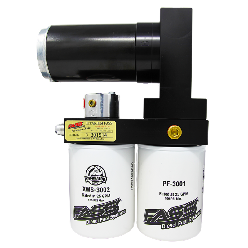 FASS 05-18 Dodge 2500/3500 Cummins 290gph Titanium Series Fuel Air Separation System TS D07 290G