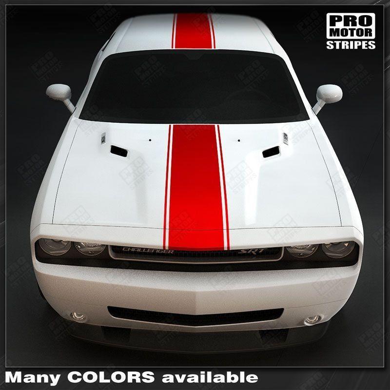 Dodge Challenger 2008-2023 Redline Style Center Stripes