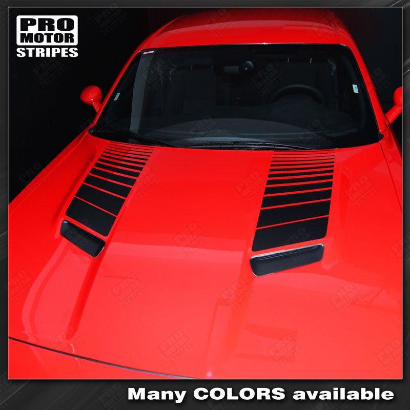 Dodge Challenger 2015-2023 Side Panel Hood Accent Stripes