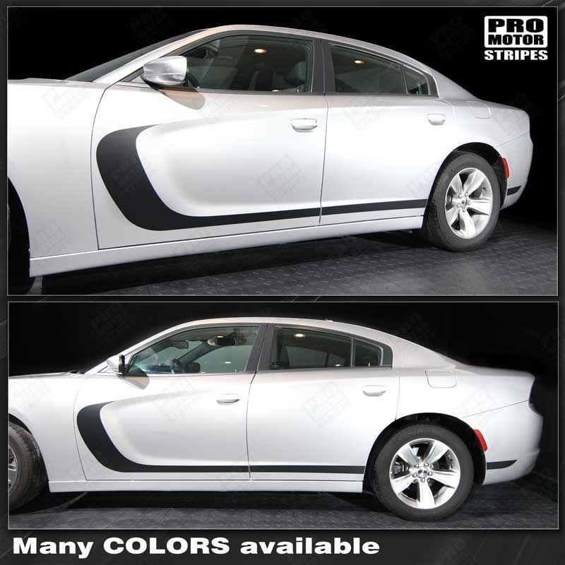 Dodge Charger 2011-2023 Front to Rear Side Accent Stripes