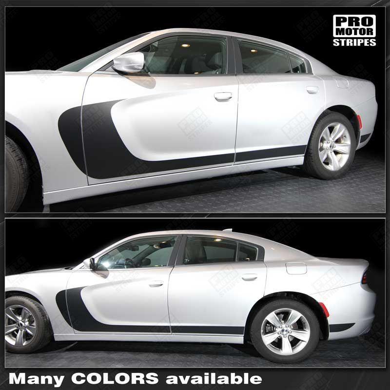 Dodge Charger 2011-2023 Front to Rear Side Accent Stripes