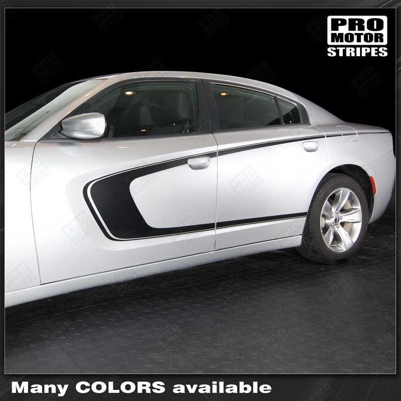 Dodge Charger 2011-2023 Side Scallop Accent C-Stripes