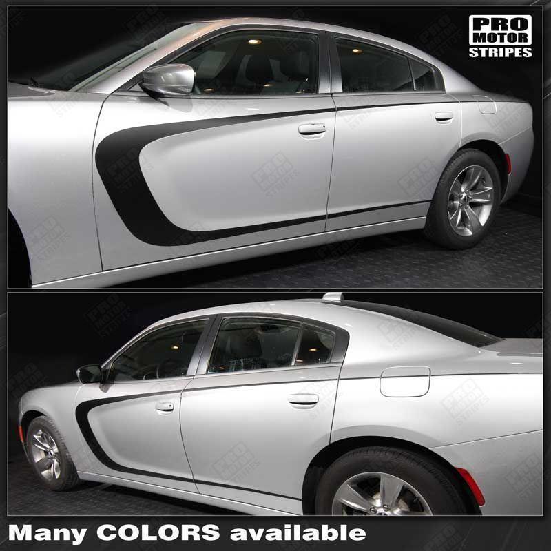 Dodge Charger 2011-2023 Side Scallop Accent C-Stripes
