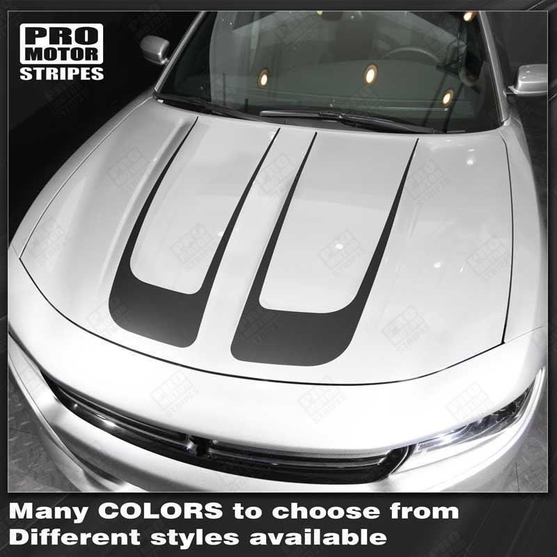 Dodge Charger 2015-2023 Hood Accent Decals Stripes