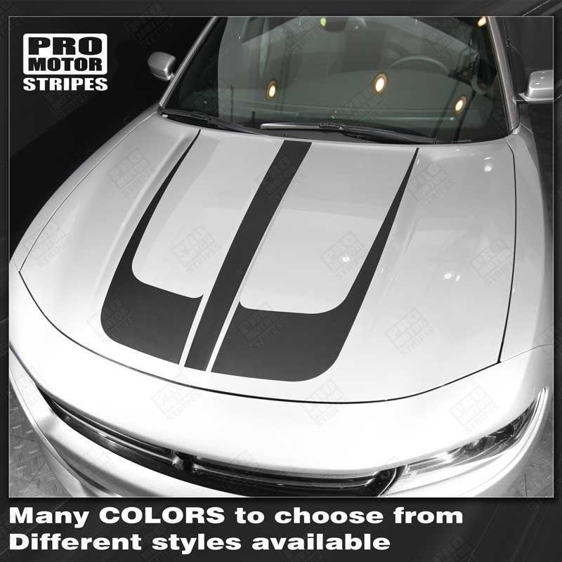 Dodge Charger 2015-2023 Hood Accent Decals Stripes