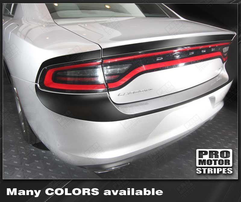 Dodge Charger 2015-2023 Trunk Deck & Rear Blackout Stripes