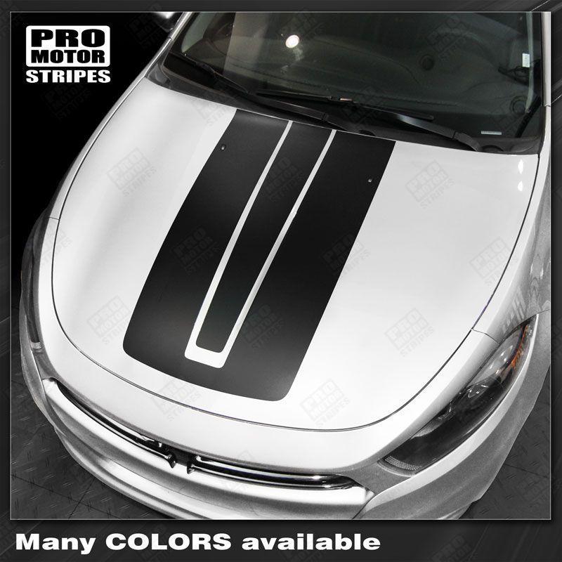 Dodge Dart 2013-2018 Hood Accent Stripes